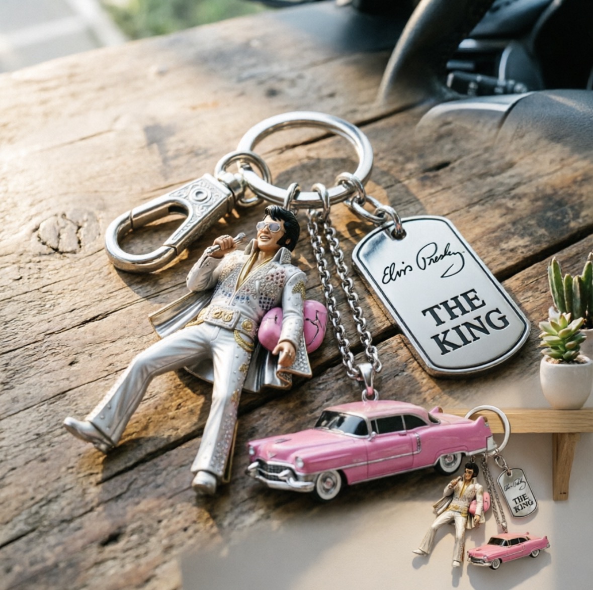 Car Accessories Gifts For Men - Gantungan Kunci Michael Jackson, Gantungan Kunci