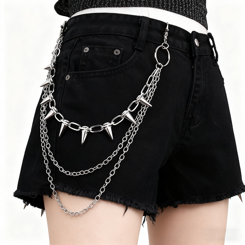 Rantai Pinggang Unisex Hip Hop - Car Accessories Gifts For Men ulasan dan harga