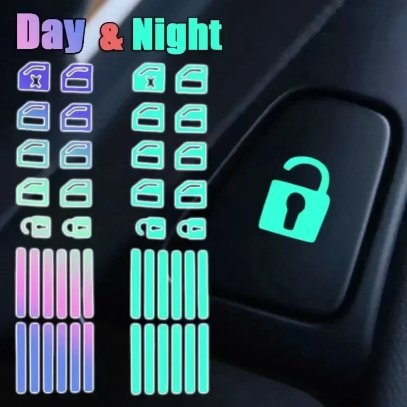 1 Set Stiker Tombol Mobil Meny - Car Accessories For Inside ulasan dan harga