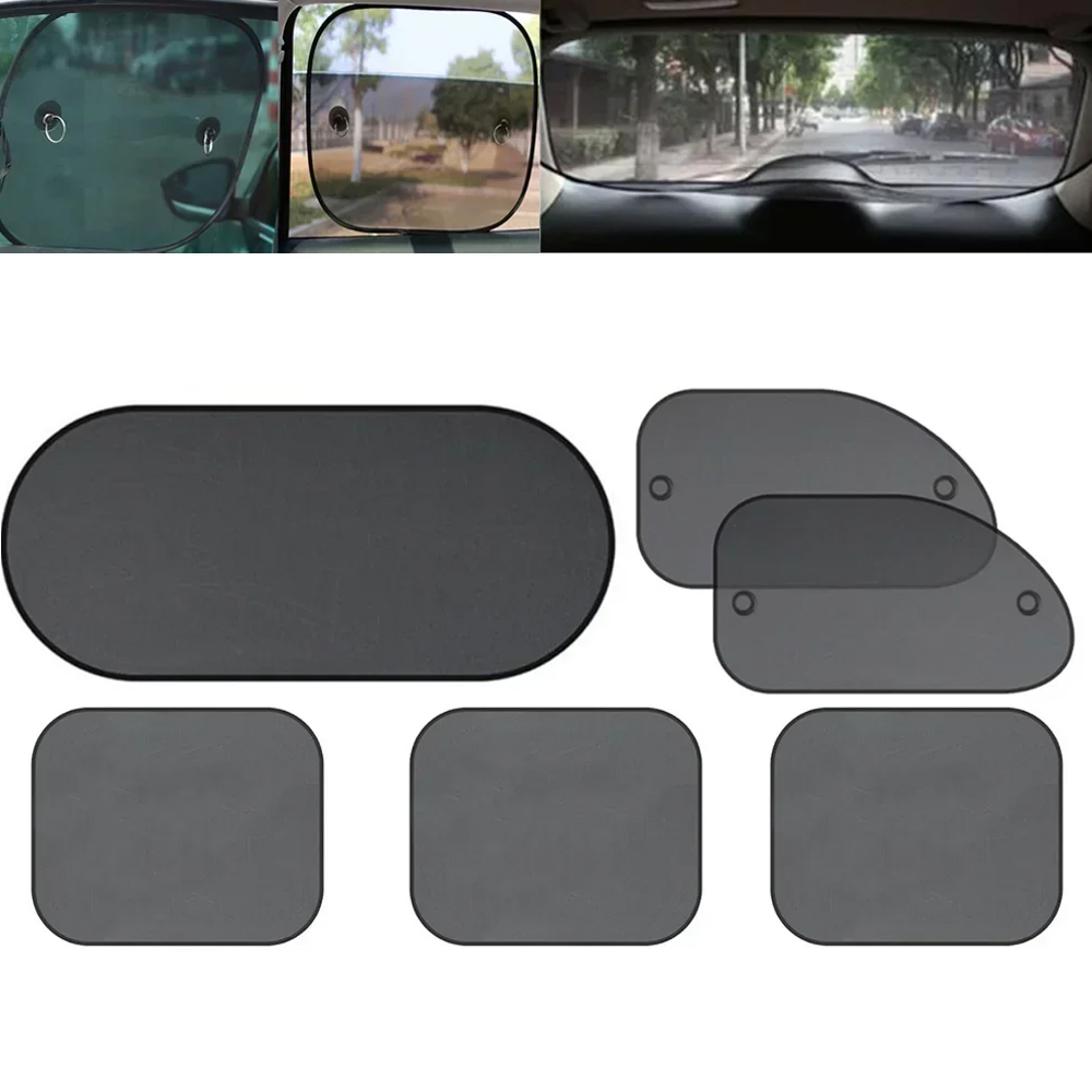1Set Tirai Jendela Hitam Pelin - Car Accessories Window ulasan dan harga