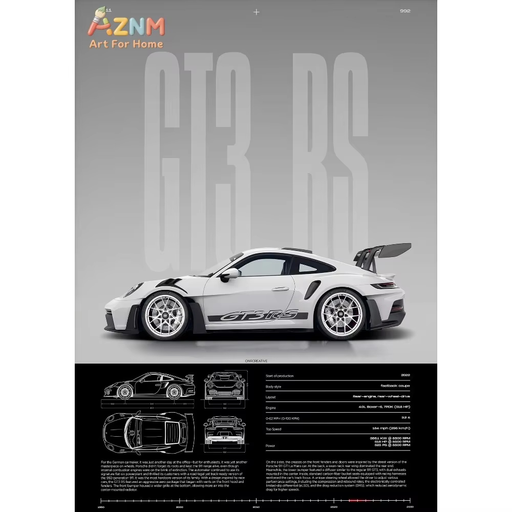 1 Buah Poster Supercar Mobil S - Car Accessories For Inside ulasan dan harga