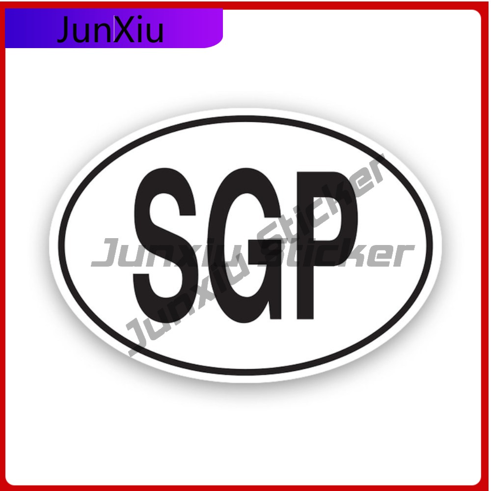 Sgp Singapore Country Kartun T - Car Accessories Singapore ulasan dan harga